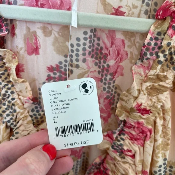 NWT! Free People Lena Midi Dress - Picture 7 of 10